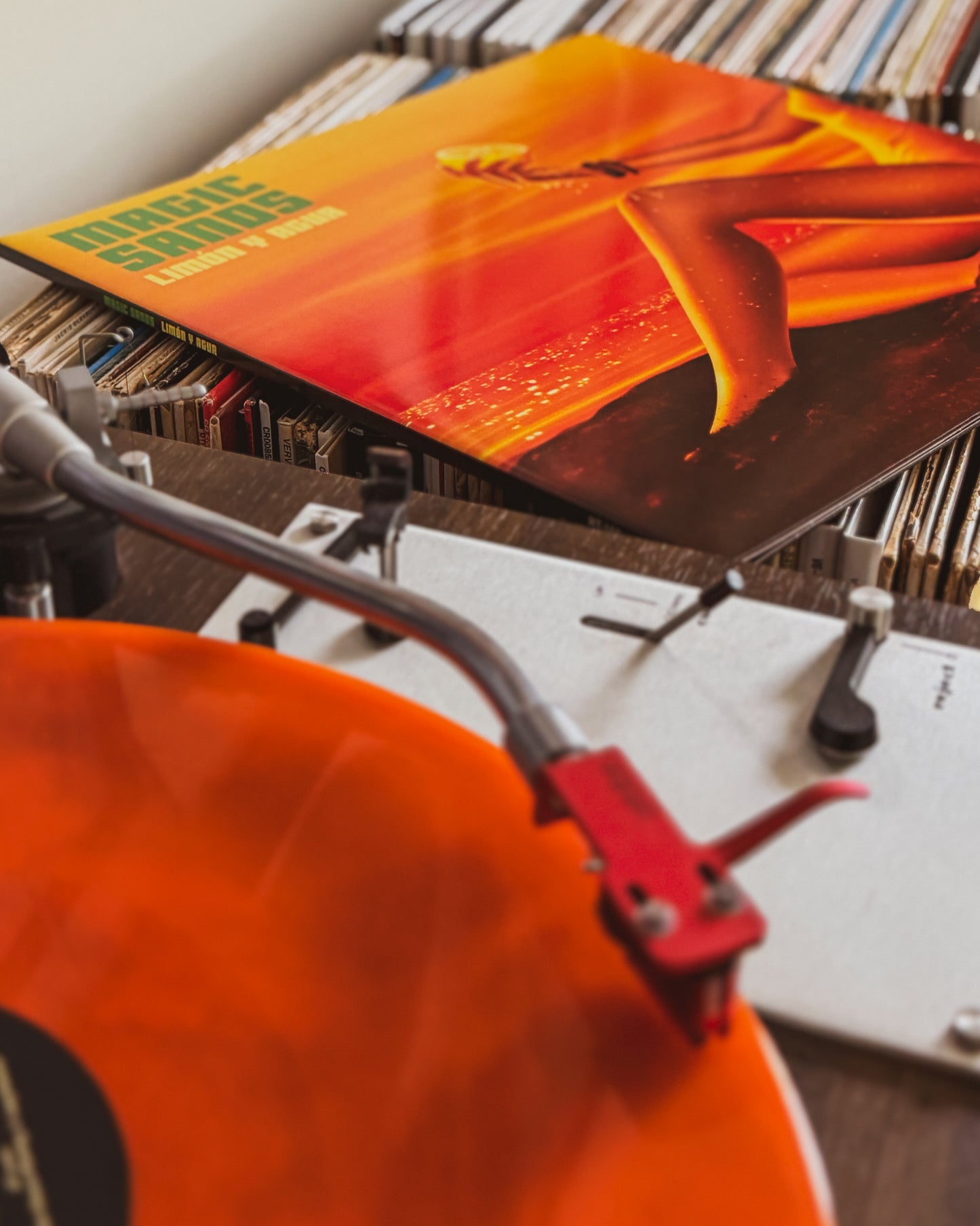 Magic Sands "Limón y Agua" LP [Hi-Tide-Exclusive Clear Orange in Gatefold Jacket w/ Obi] PRE-ORDER
