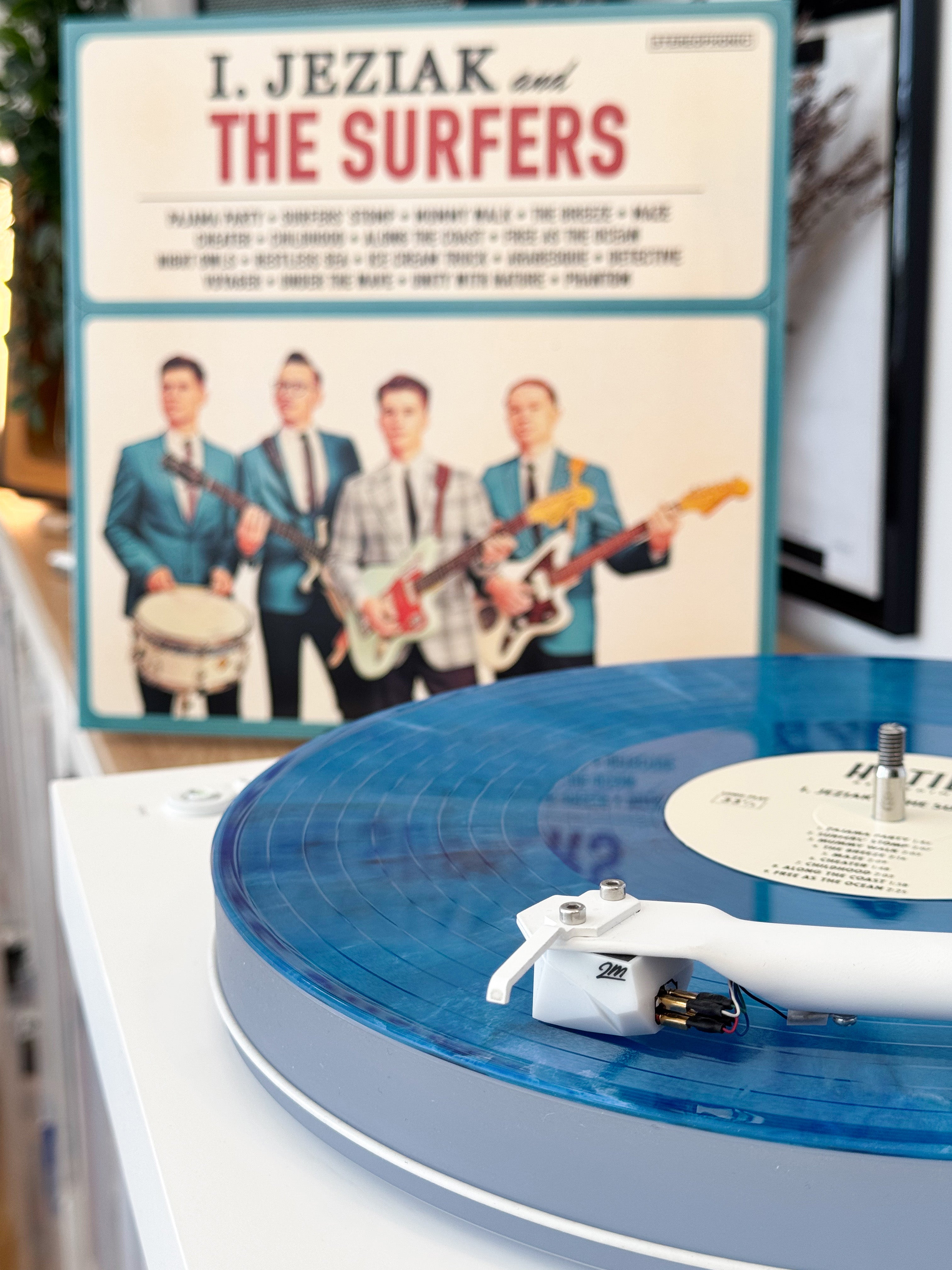 （希少）UA Private Surfer レコード（vinyl） I. Jeziak and The Surfers LP [Ocean Blue] – Hi-Tide Recordings