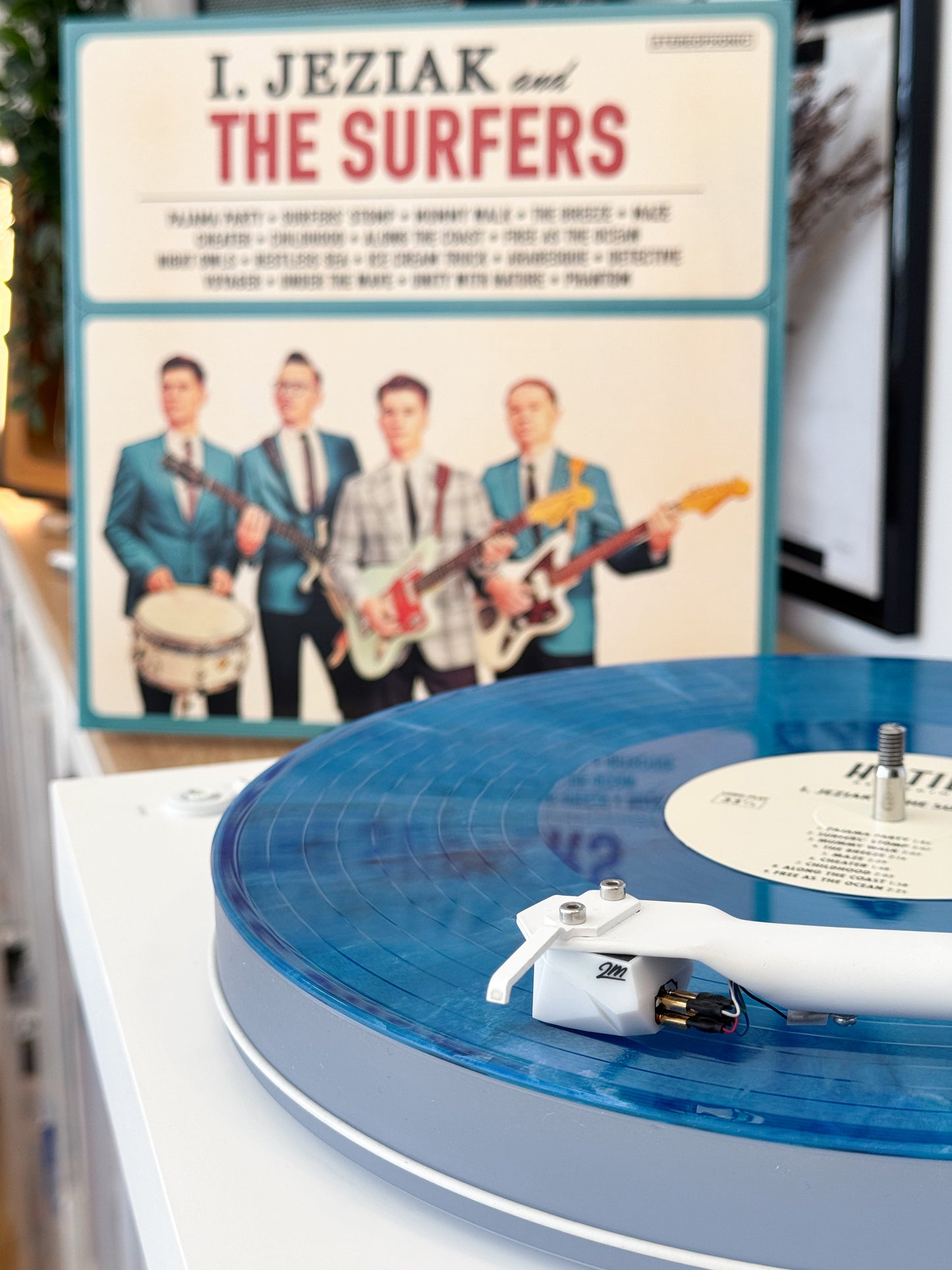I. Jeziak and The Surfers LP [Ocean Blue]