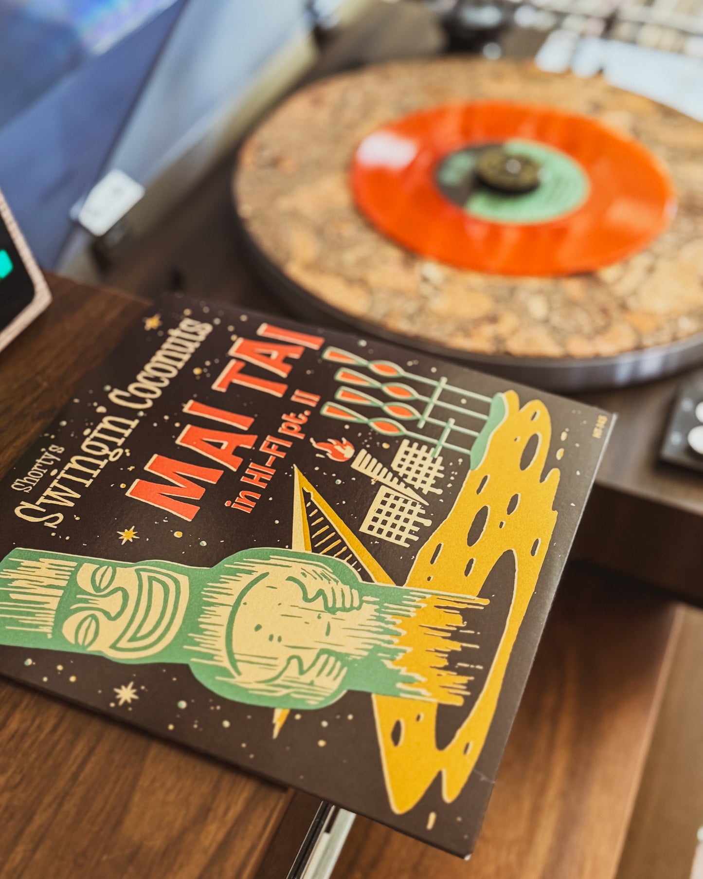 Shorty's Swingin' Coconuts ”Mai Tai in Hi-Fi, Pt. II " EP [Aerospace Orange]