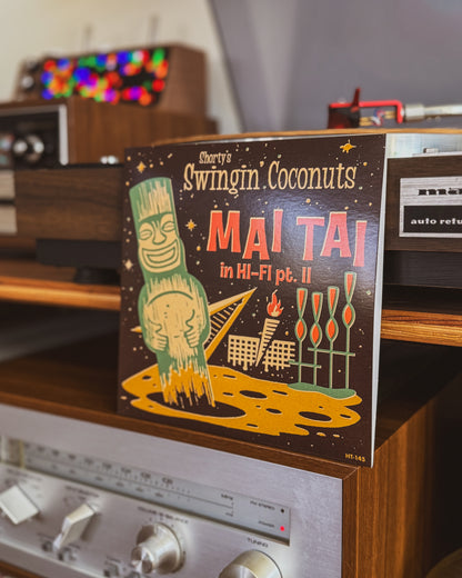 Shorty's Swingin' Coconuts ”Mai Tai in Hi-Fi, Pt. II " EP [Aerospace Orange]