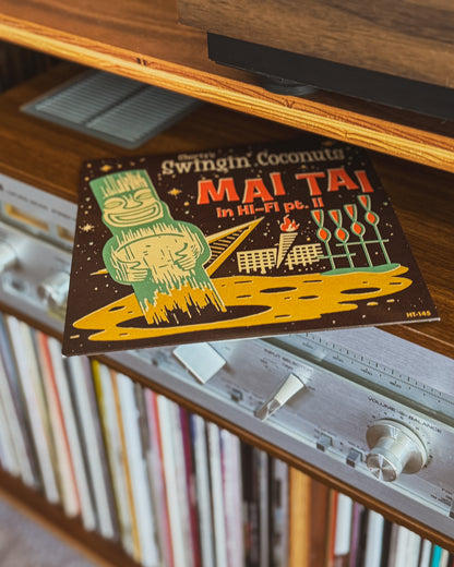 Shorty's Swingin' Coconuts ”Mai Tai in Hi-Fi, Pt. II " EP [Aerospace Orange]