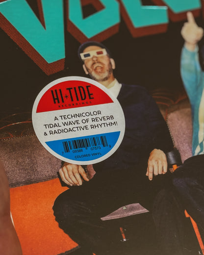 The Volcanics "In 3-D" LP [Indie-Exclusive Red/Blue with Foil Stamped Jacket]