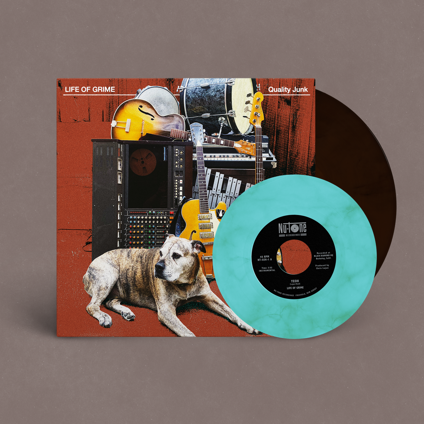 Life of Grime "Quality Junk" LP [Translucent Black Coffee]
