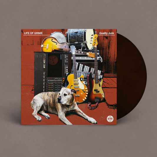 Life of Grime "Quality Junk" LP [Translucent Black Coffee]