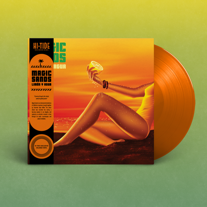 Magic Sands "Limón y Agua" LP [Hi-Tide-Exclusive Clear Orange in Gatefold Jacket w/ Obi] PRE-ORDER