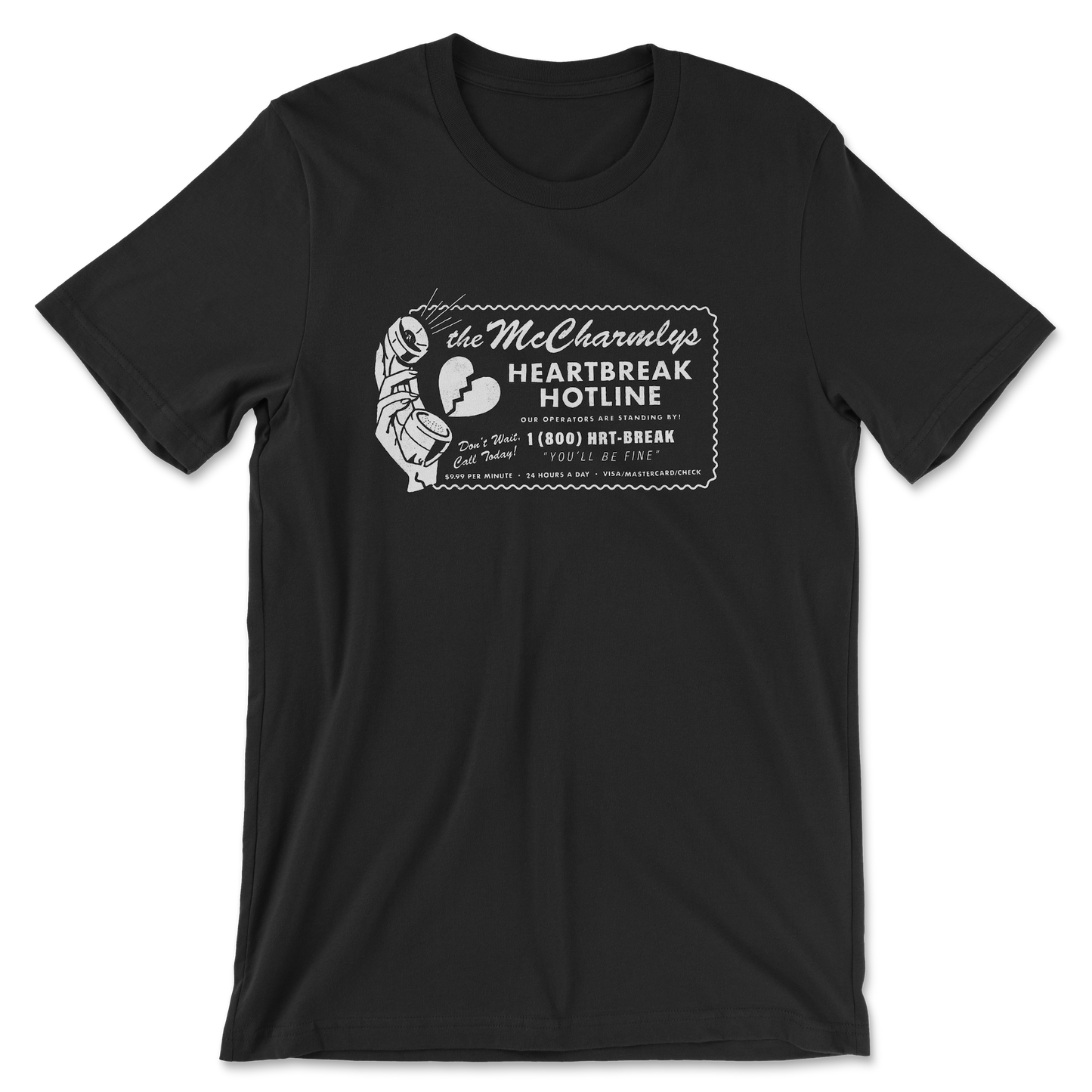 The McCharmlys "Heartbreak Hotline" T