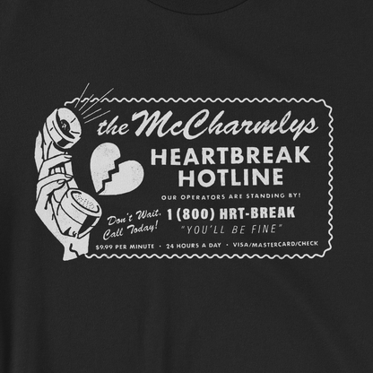 The McCharmlys "Heartbreak Hotline" T