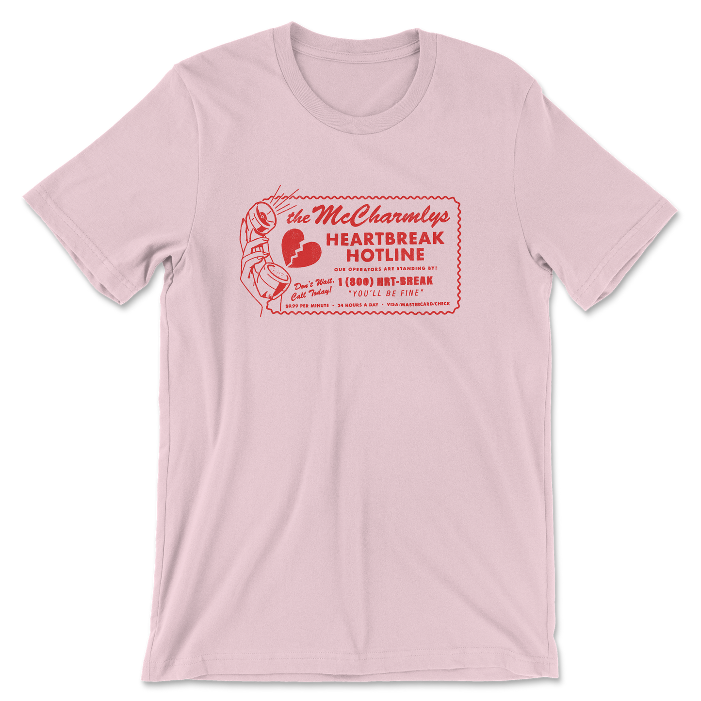 The McCharmlys "Heartbreak Hotline" T