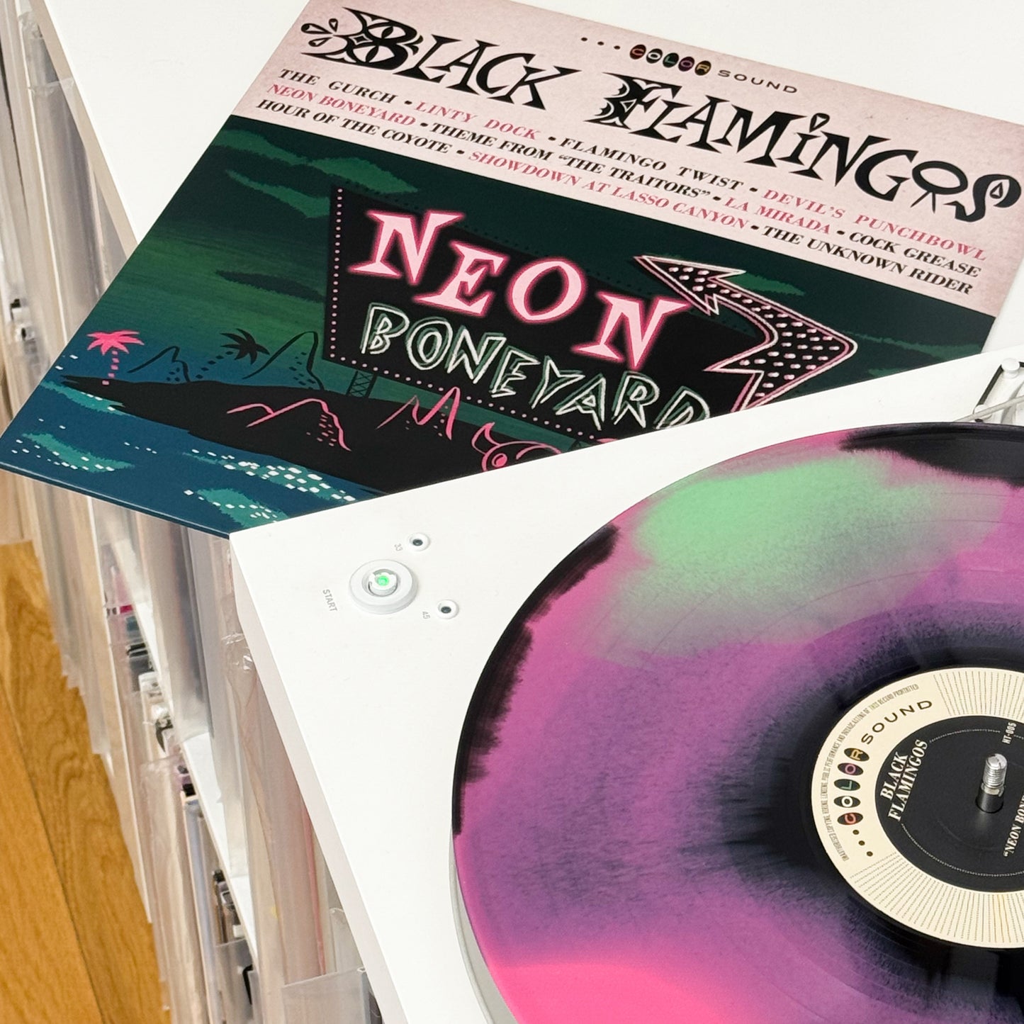 Black Flamingos "Neon Boneyard" LP