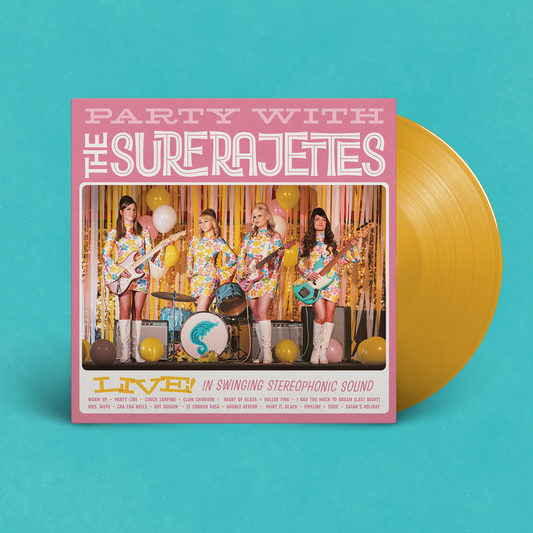 The Surfrajettes "Party with The Surfrajettes LIVE!" PRE-ORDER