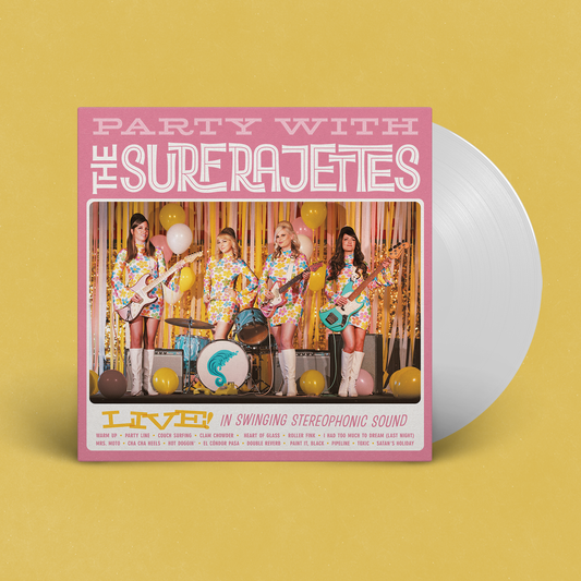The Surfrajettes "Party with The Surfrajettes LIVE!" PRE-ORDER