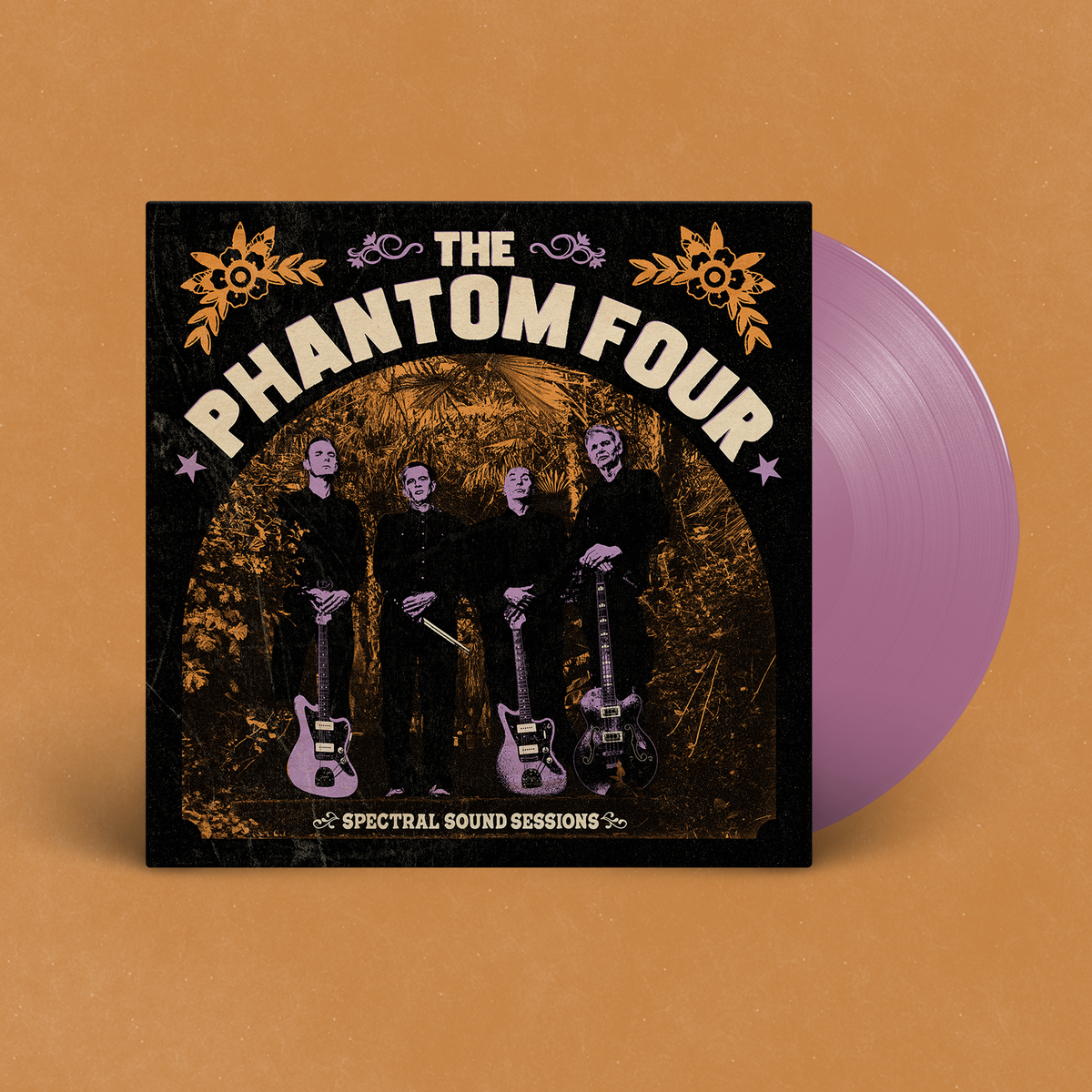 The Phantom Four “Spectral Sound Sessions" LP [Hi-Tide-Exclusive Clear Purple] PRE-ORDER