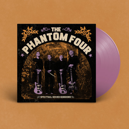 The Phantom Four “Spectral Sound Sessions" LP [Hi-Tide-Exclusive Clear Purple] PRE-ORDER