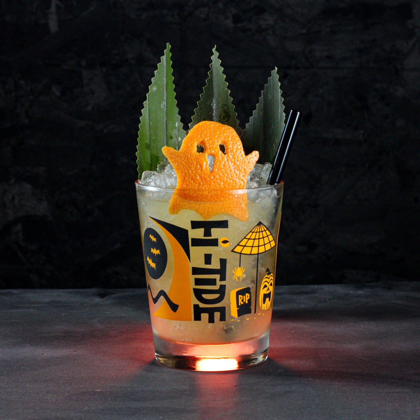Hi-Tide Halloween Mai Tai Glass Set