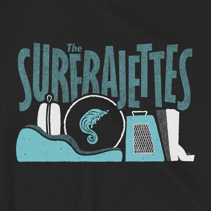 The Surfrajettes "Road Dogs" Tour T