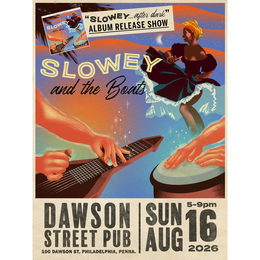 Slowey and The Boats "Slowey After Dark" LP Release Show at Dawson Street Pub