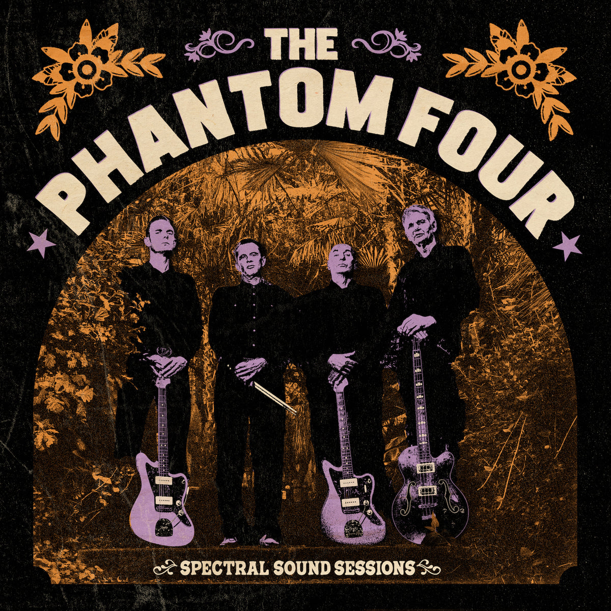 The Phantom Four “Spectral Sound Sessions" LP [Hi-Tide-Exclusive Clear Purple] PRE-ORDER