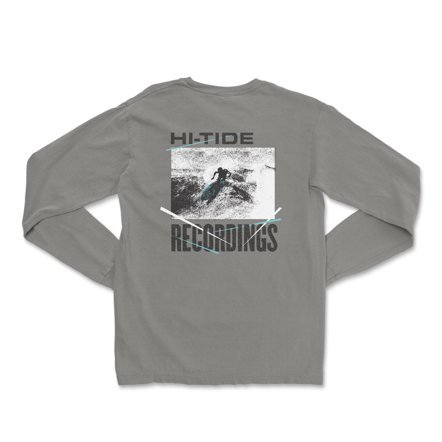 Hi-Tide Recordings "Big Wave" Garment-Dyed T [Comfort Colors]