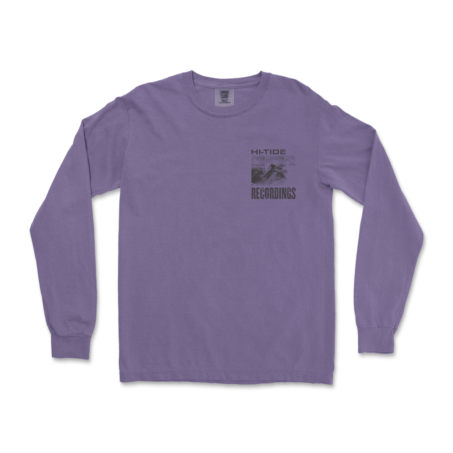 Hi-Tide Recordings "Big Wave" Garment-Dyed T [Comfort Colors]