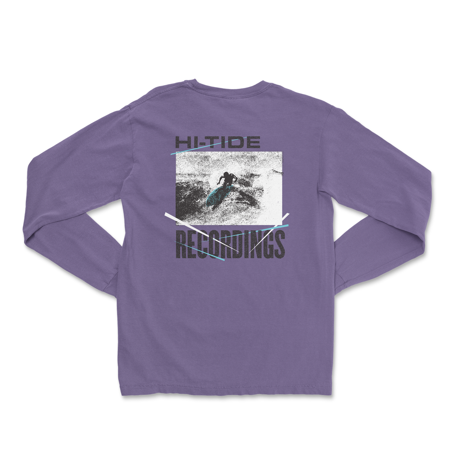 Hi-Tide Recordings "Big Wave" Garment-Dyed T [Comfort Colors]