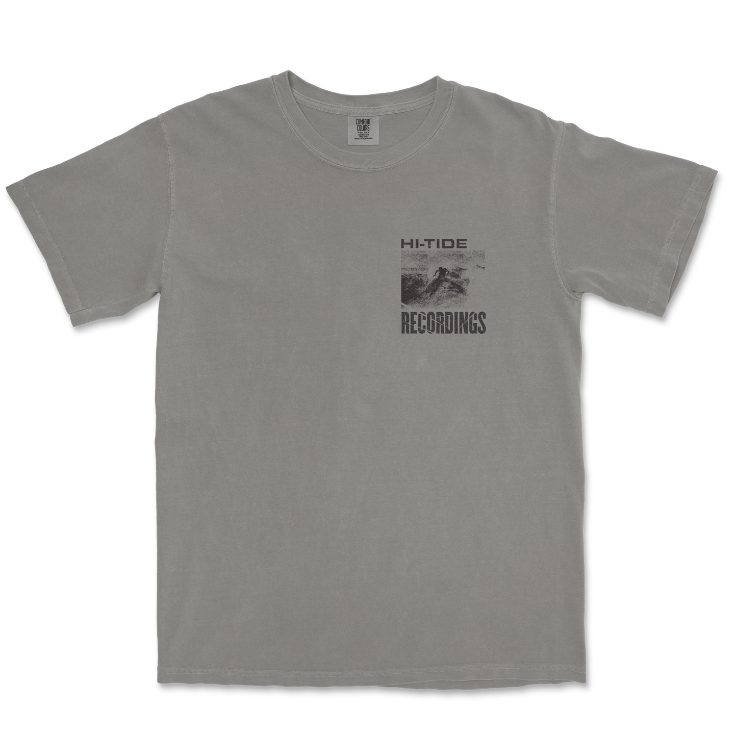 Hi-Tide Recordings "Big Wave" Garment-Dyed T [Comfort Colors]