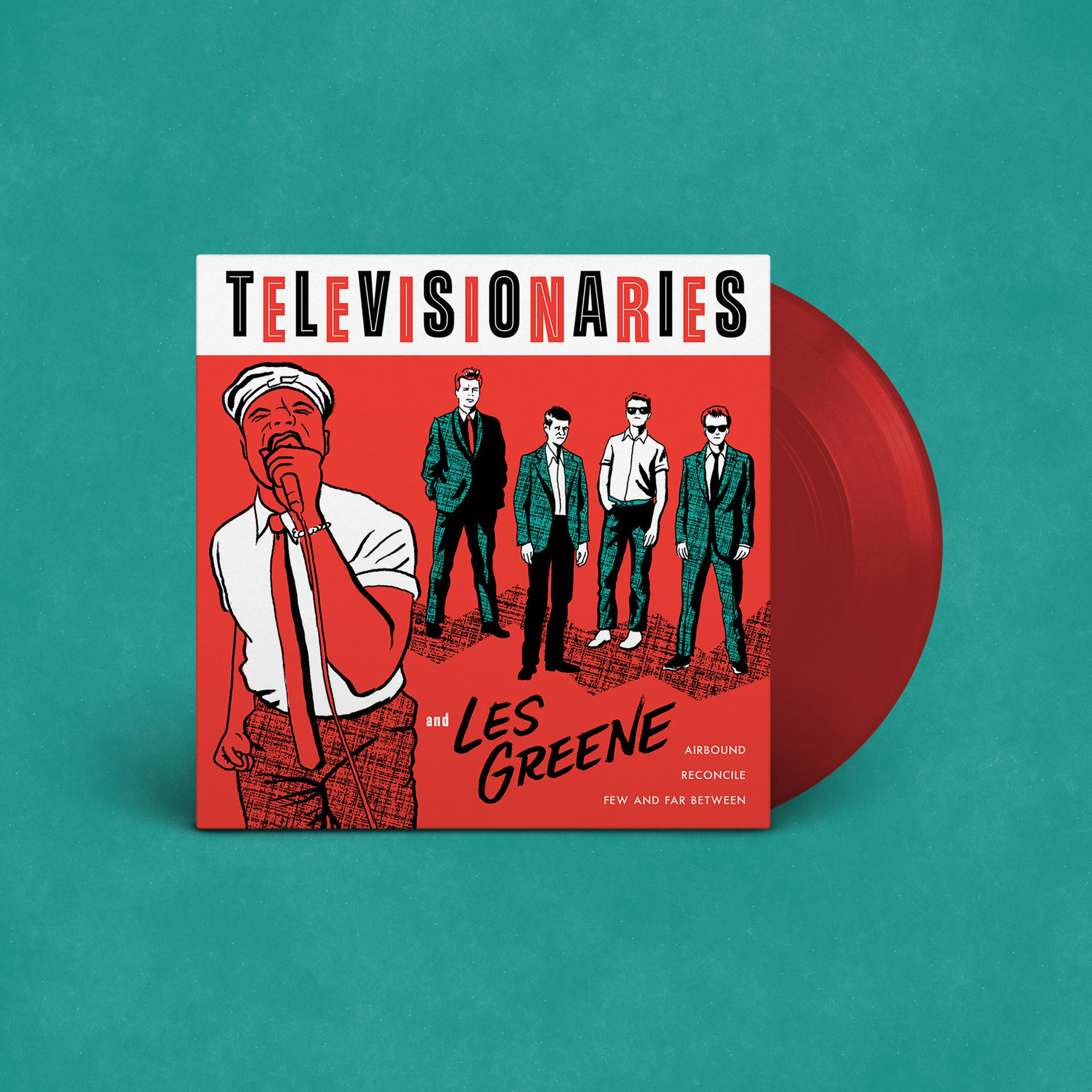 Televisionaries & Les Greene EP [Red] – Hi-Tide Recordings & Nu-Tone