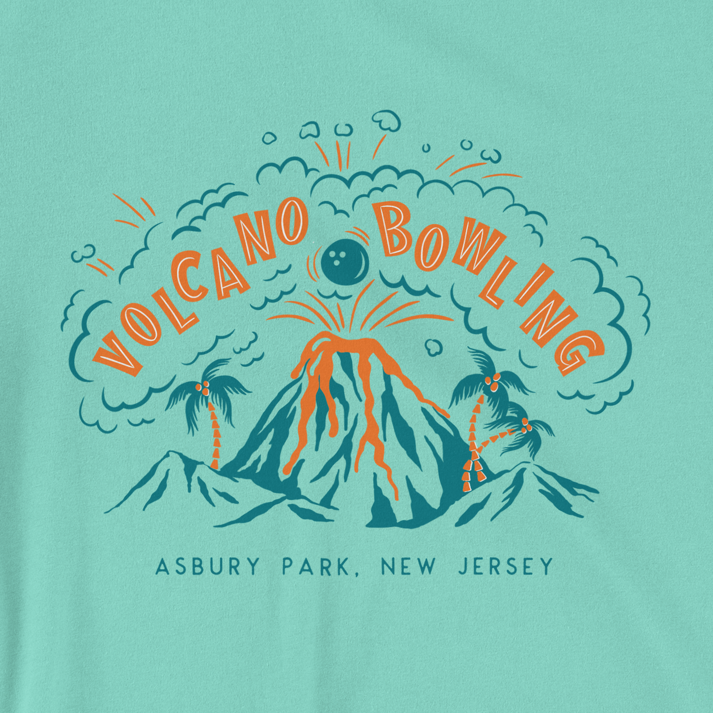 Washed Ashore! "Volcano Bowling" T