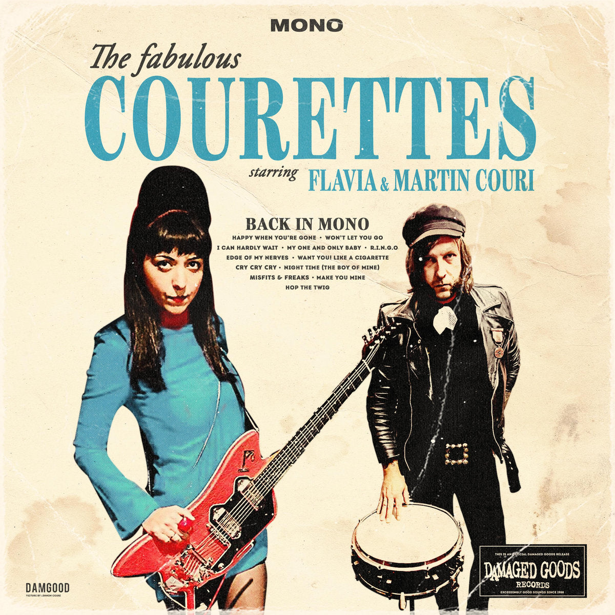 The Courettes "Back in Mono" LP