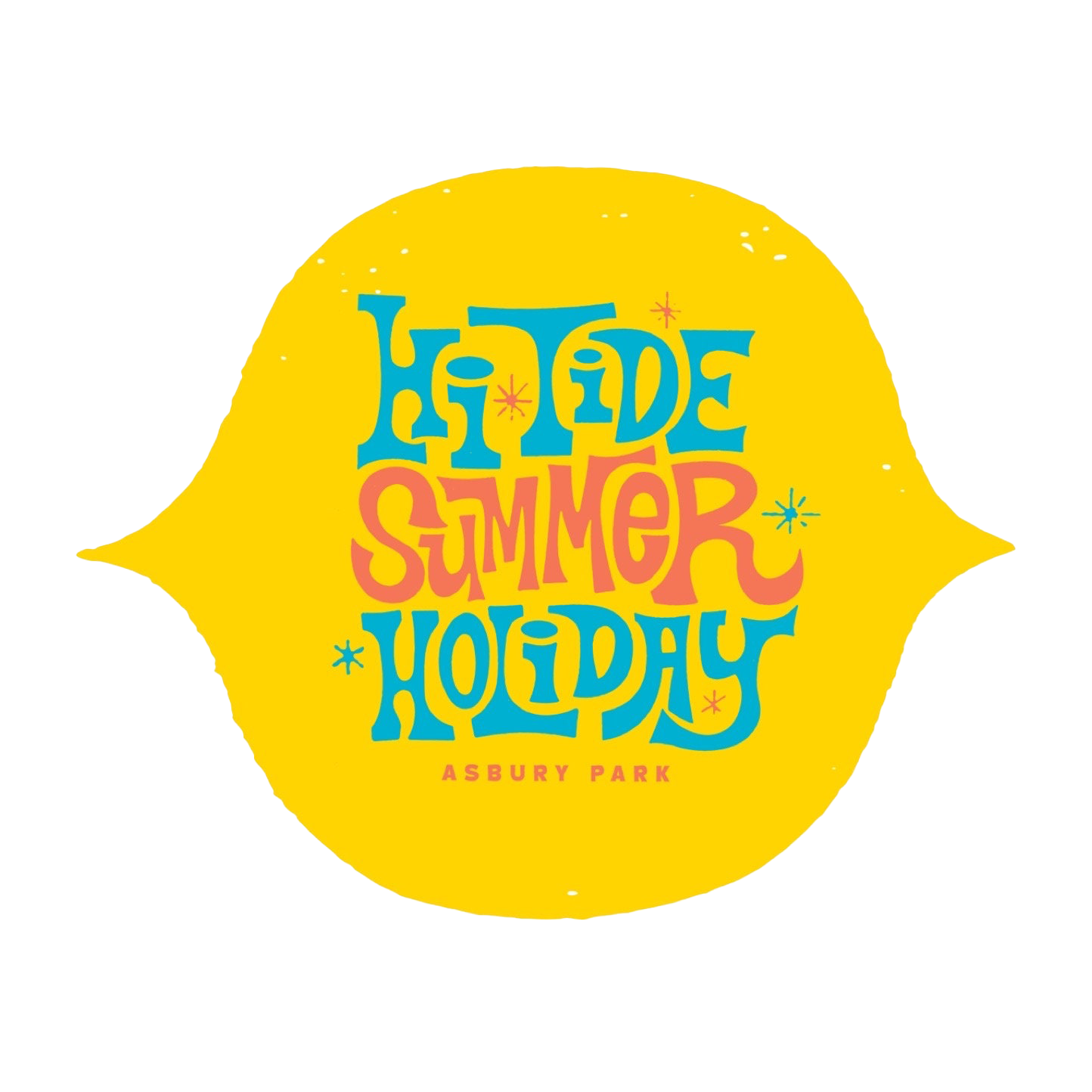 Hi-Tide Summer Holiday: Asbury Park "Lemon" Sticker