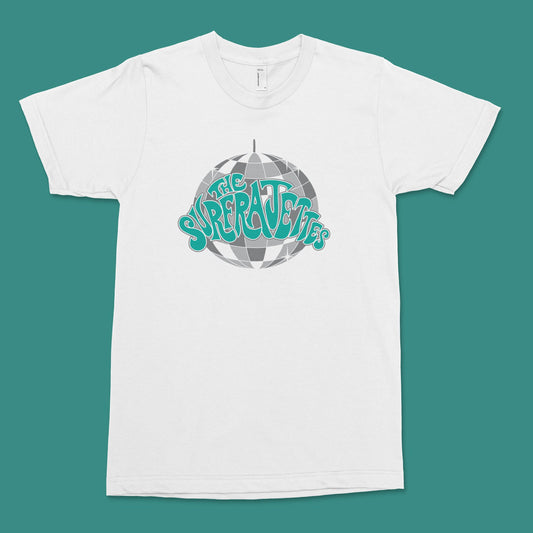 The Surfrajettes “Mirror Ball” T