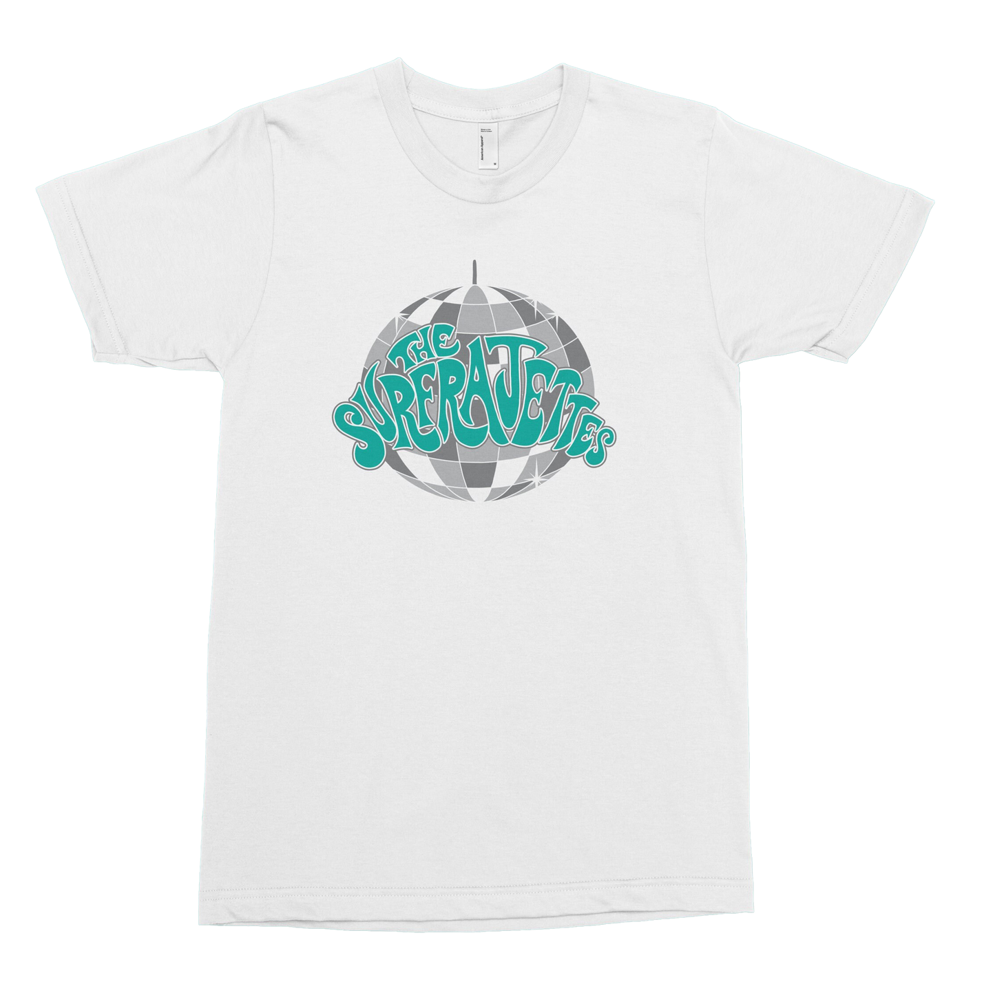 The Surfrajettes “Mirror Ball” T