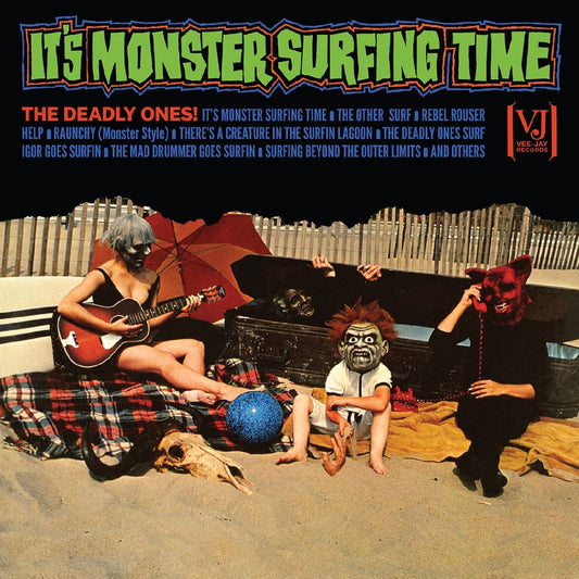 The Deadly Ones "It's Monster Surfing Time" [Bloody Pumpkin]