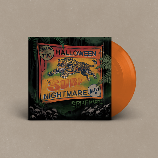 Spike Marble “Creepy Tiki Halloween Surf Nightmare" 45 [Orange]