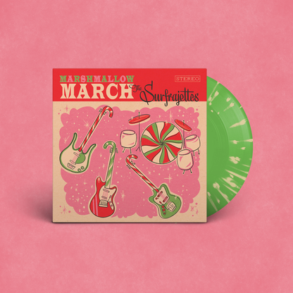 The Surfrajettes “Marshmallow March / All I Want For Christmas Is You" Single