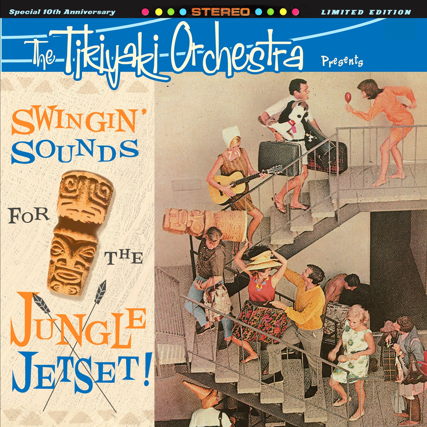 The Tikiyaki Orchestra "Swingin' Sounds For the Jungle Jetset!" LP