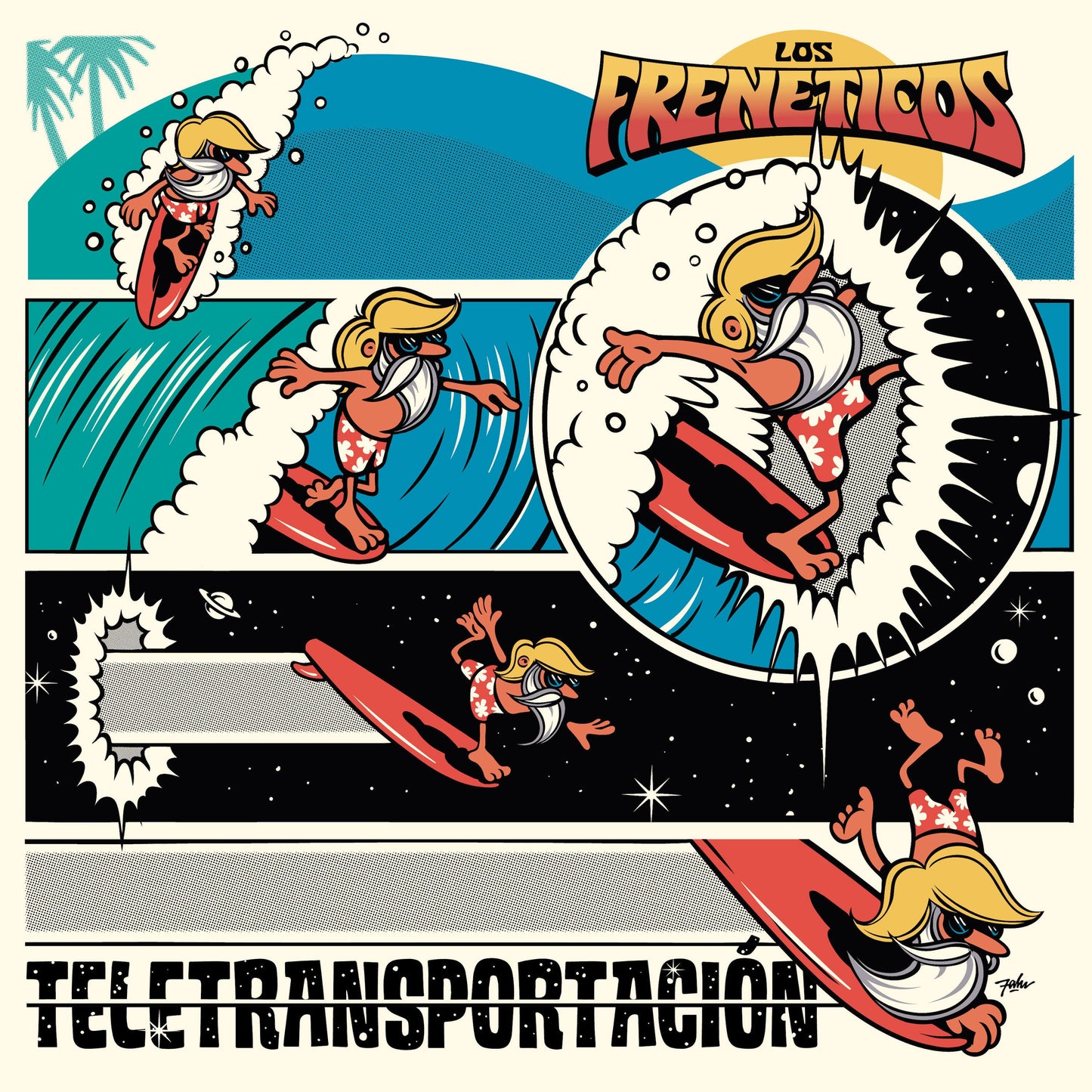 Los Frenéticos "Teletransportación" LP