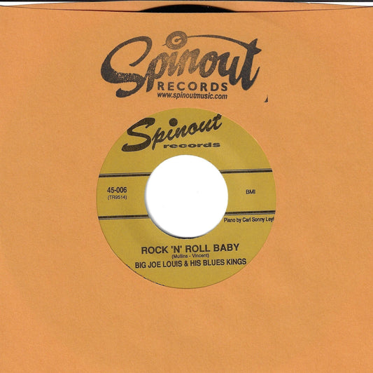 Big Joe Louis & His Blues Kings "Rock 'n' Roll Baby b/w 3-6-9" Single