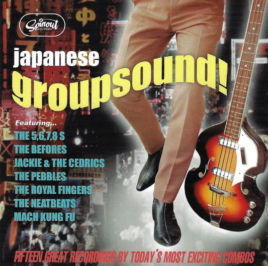 V/A "Japanese Groupsounds" CD ft. The 5.6.7.8's, Jackie & The Cedrics